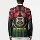Burkina Faso Republic Day Blazer Coat Of Arms With Rose