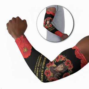 George Hardy Tuskegee Memorial Arm Sleeves Red Tail Pilots Legacy of Courage