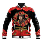 George Hardy Tuskegee Red Tail Pilots Baseball Jacket Legacy of Courage - African Pride