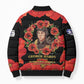 George Hardy Tuskegee Memorial Bomber Puffer Jacket Red Tail Pilots Legacy of Courage