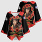 George Hardy Tuskegee Memorial Kimono Sleeve Blouse Red Tail Pilots Legacy of Courage