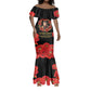 George Hardy Tuskegee Red Tail Pilots Mermaid Dress Legacy of Courage - African Pride