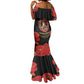 George Hardy Tuskegee Red Tail Pilots Mermaid Dress Legacy of Courage - African Pride
