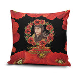 George Hardy Tuskegee Memorial Pillow Cover Red Tail Pilots Legacy of Courage
