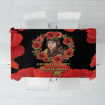 George Hardy Tuskegee Red Tail Pilots Tablecloth Legacy of Courage - African Pride