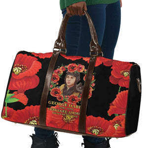 George Hardy Tuskegee Memorial Travel Bag Red Tail Pilots Legacy of Courage
