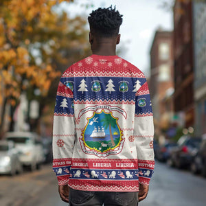 Liberia Christmas Long Sleeve Shirt African Lion Santa LT15