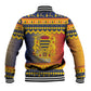 Afro Chad Christmas Baseball Jacket Coat Of Arms With African Pattern
