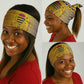 Afro Chad Christmas Neck Gaiter Coat Of Arms African Pattern LT15