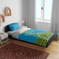 Afro Rwanda Christmas Bedding Set Noheli Nziza Coat Of Arms - African Pattern