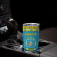 Afro Rwanda Christmas Tumbler Cup Noheli Nziza Coat Of Arms - African Pattern