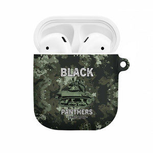 761st Tank Battalion Black Panthers AirPods Case WWII Military Camouflage - African Pride
