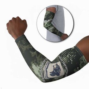 761st Tank Battalion Black Panthers Arm Sleeves WWII Military Camouflage - African Pride