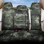 761st Tank Battalion Black Panthers Back Car Seat Cover WWII Military Camouflage - African Pride