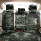 761st Tank Battalion Black Panthers Back Car Seat Cover WWII Military Camouflage - African Pride