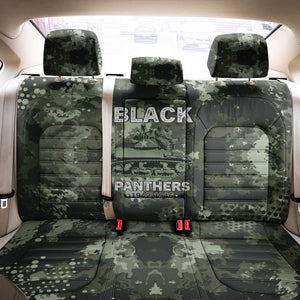 761st Tank Battalion Black Panthers Back Car Seat Cover WWII Military Camouflage - African Pride