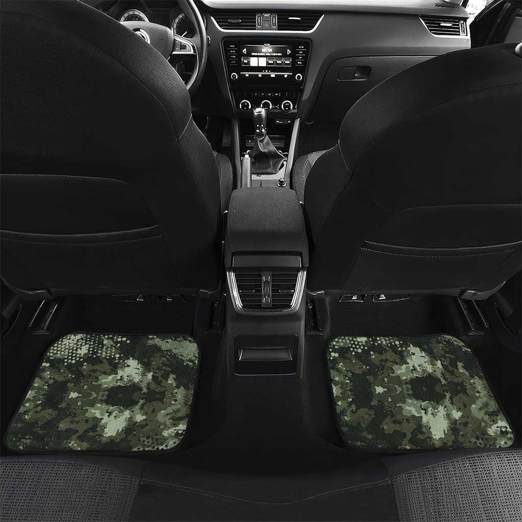 761st Tank Battalion Black Panthers Car Mats WWII Military Camouflage - African Pride