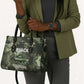 761st Tank Battalion Black Panthers Leather Bag WWII Military Camouflage - African Pride