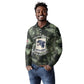 761st Tank Battalion Black Panthers Long Sleeve Polo Shirt WWII Military Camouflage - African Pride