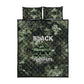761st Tank Battalion Black Panthers Quilt Bed Set WWII Military Camouflage - African Pride