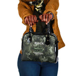 761st Tank Battalion Black Panthers Shoulder Handbag WWII Military Camouflage - African Pride