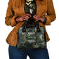 761st Tank Battalion Black Panthers Shoulder Handbag WWII Military Camouflage - African Pride