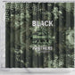 761st Tank Battalion Black Panthers Shower Curtain WWII Military Camouflage - African Pride