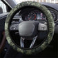 761st Tank Battalion Black Panthers Steering Wheel Cover WWII Military Camouflage - African Pride