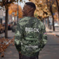 761st Tank Battalion Black Panthers Sweatshirt WWII Military Camouflage - African Pride