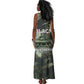 761st Tank Battalion Black Panthers Tank Maxi Dress WWII Military Camouflage - African Pride