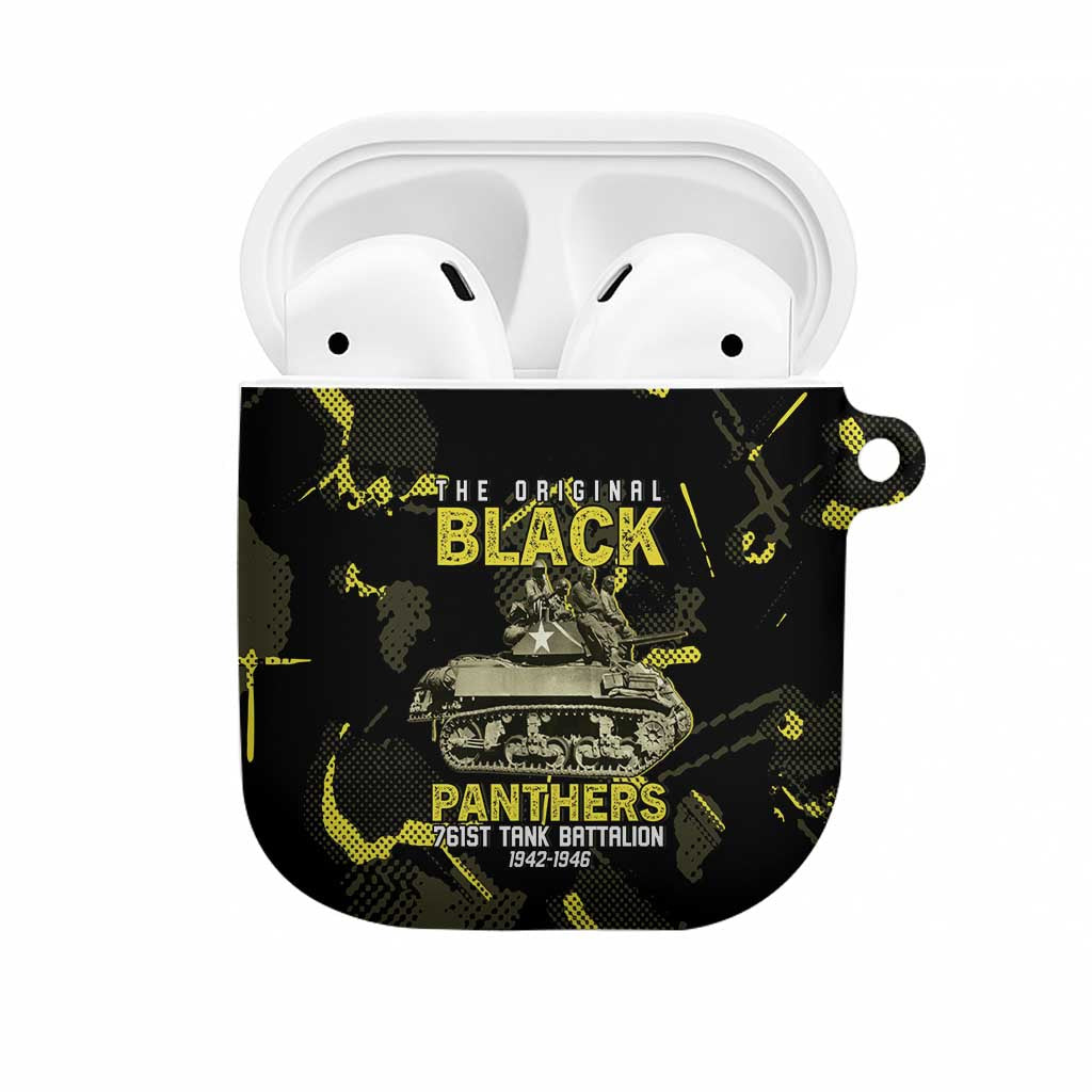 The Original Black Panthers 761st Tank Battalion AirPods Case African American Heroes - African Pride