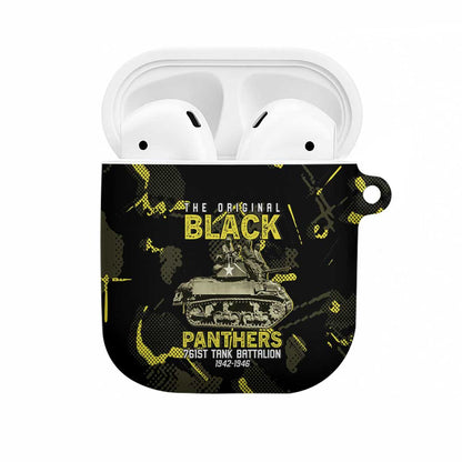 The Original Black Panthers 761st Tank Battalion AirPods Case African American Heroes - African Pride