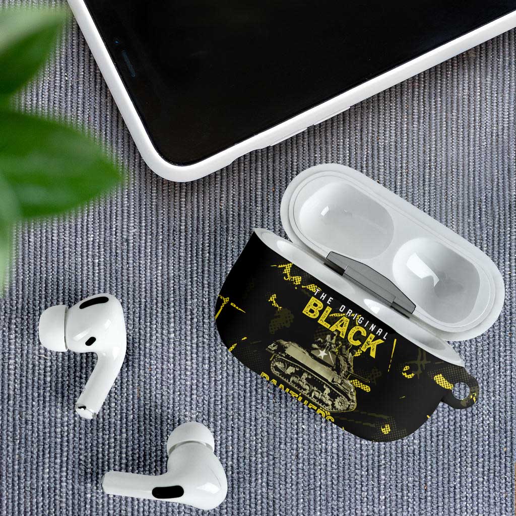 The Original Black Panthers 761st Tank Battalion AirPods Case African American Heroes - African Pride