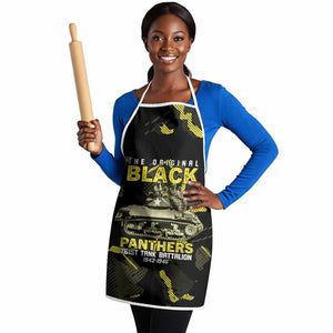 The Original Black Panthers 761st Tank Battalion Apron African American Heroes - African Pride