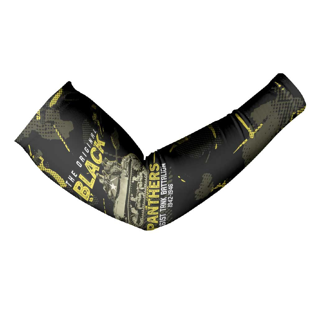 The Original Black Panthers 761st Tank Battalion Arm Sleeves African American Heroes - African Pride