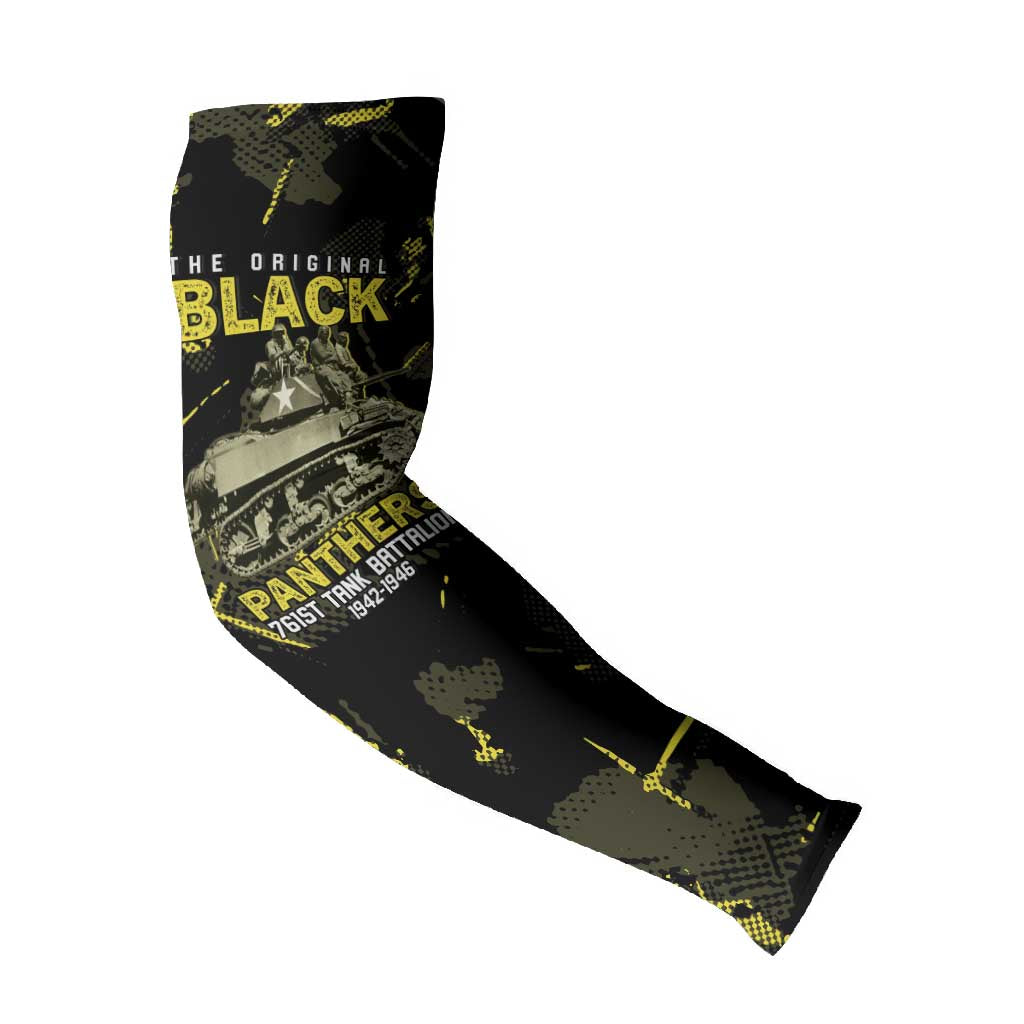 The Original Black Panthers 761st Tank Battalion Arm Sleeves African American Heroes - African Pride