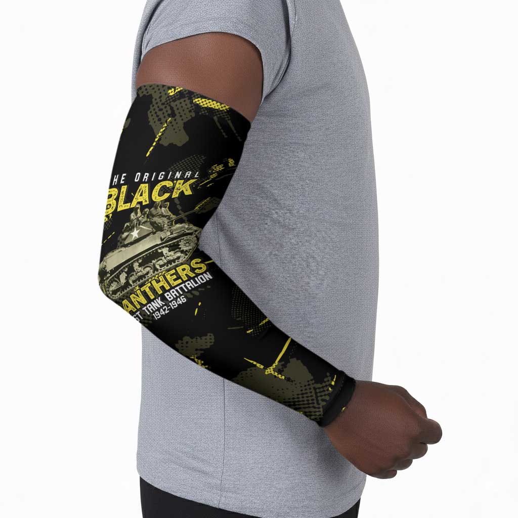 The Original Black Panthers 761st Tank Battalion Arm Sleeves African American Heroes - African Pride