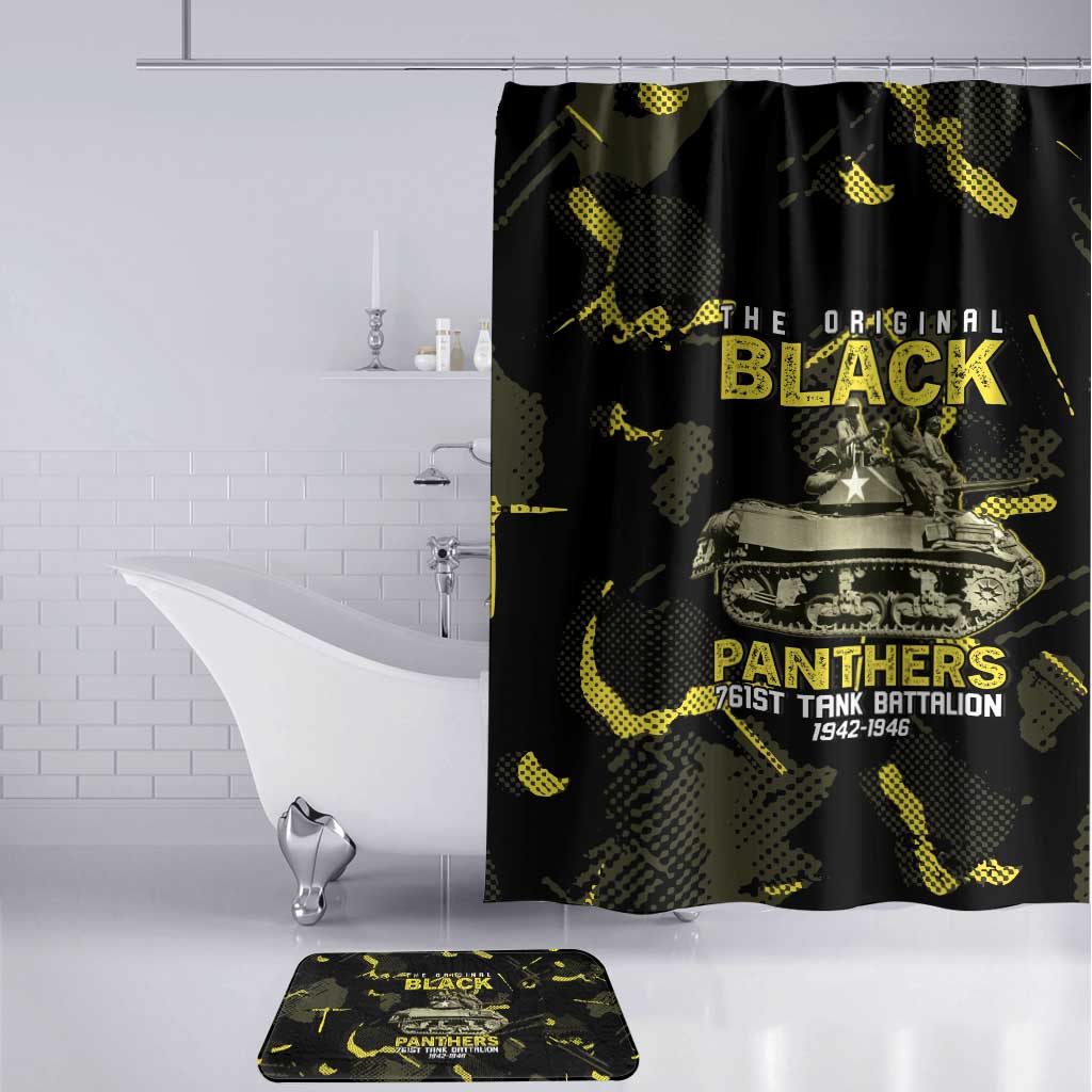 The Original Black Panthers 761st Tank Battalion Bathroom Set African American Heroes - African Pride