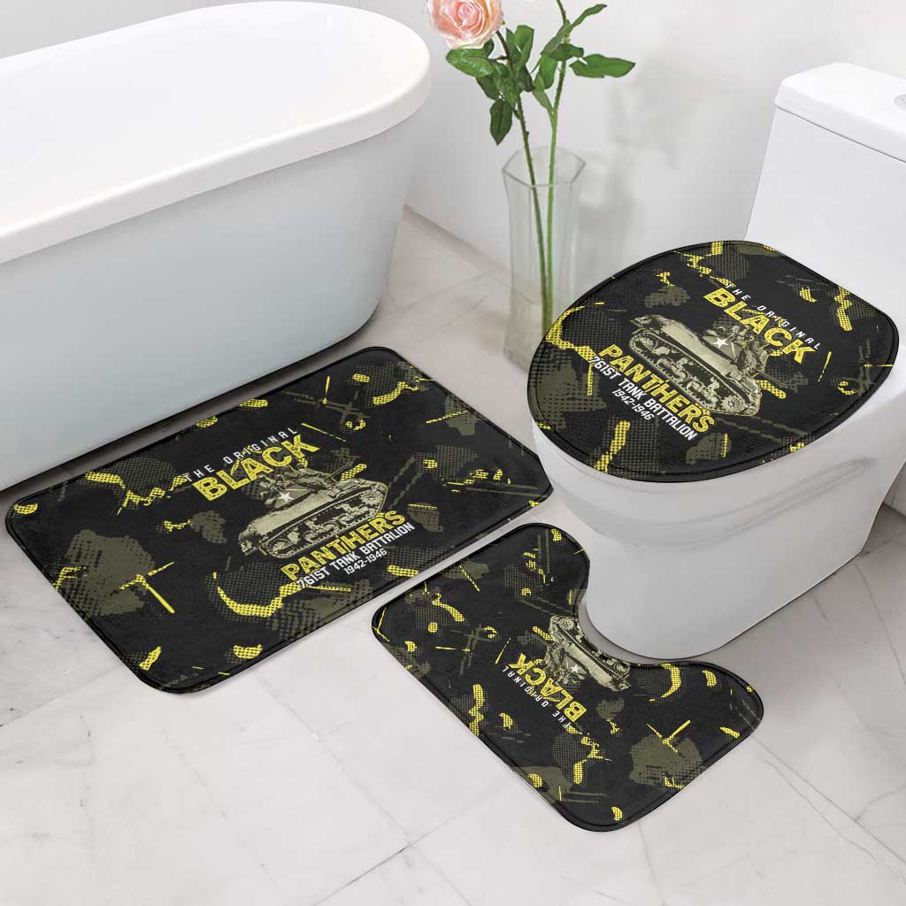 The Original Black Panthers 761st Tank Battalion Bathroom Set African American Heroes - African Pride