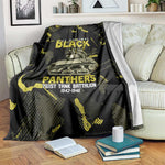 The Original Black Panthers 761st Tank Battalion Blanket African American Heroes - African Pride