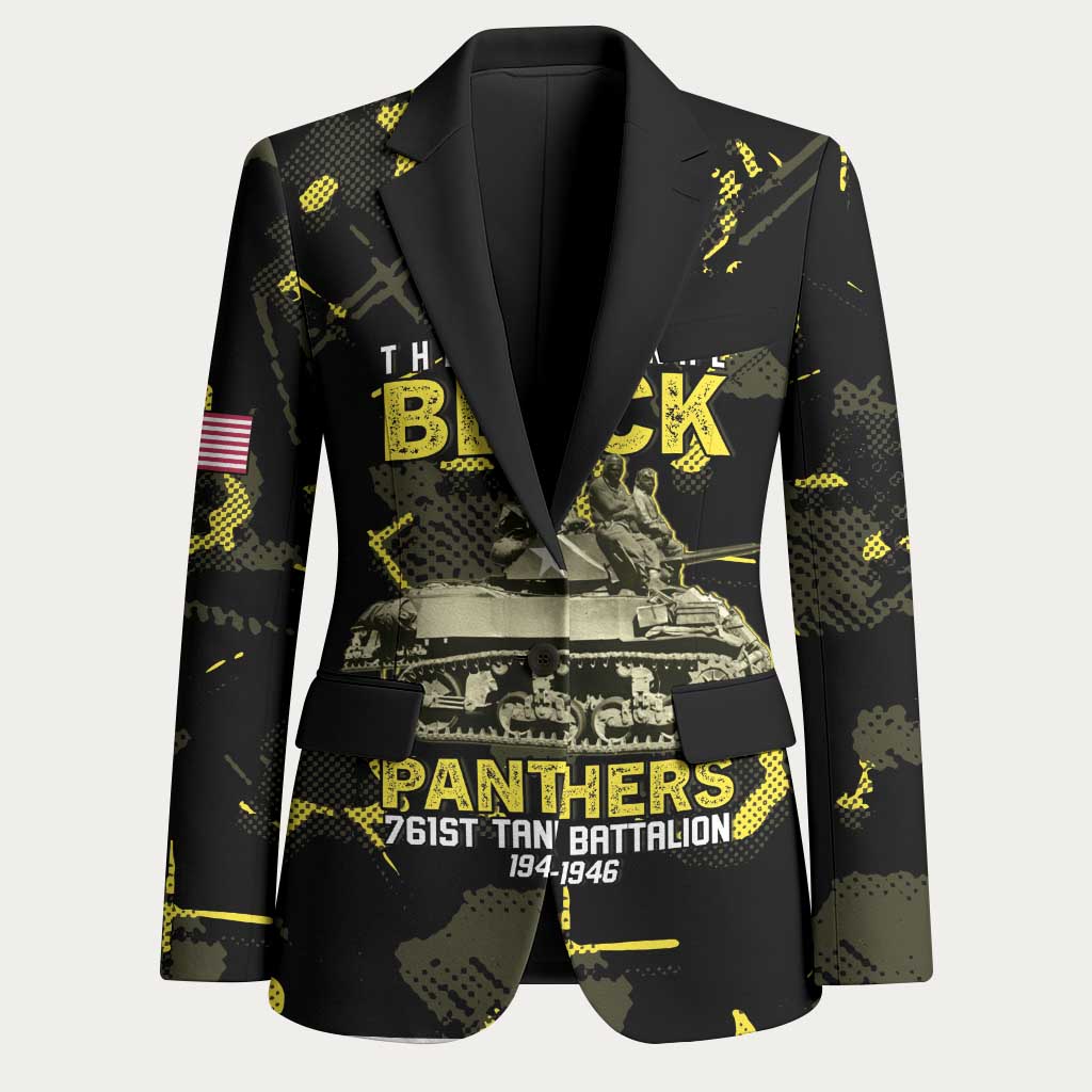The Original Black Panthers 761st Tank Battalion Blazer African American Heroes - African Pride