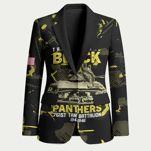 The Original Black Panthers 761st Tank Battalion Blazer African American Heroes - African Pride