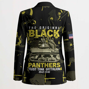 The Original Black Panthers 761st Tank Battalion Blazer African American Heroes - African Pride