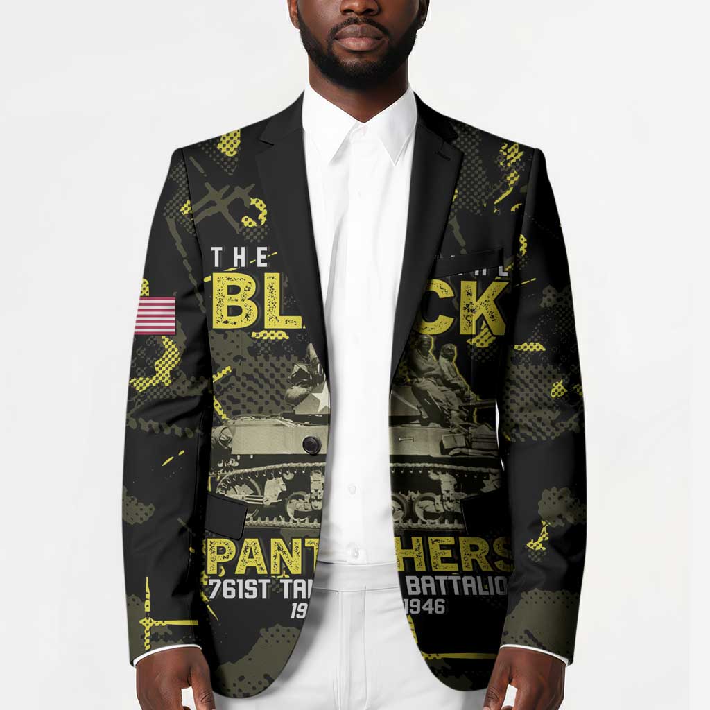 The Original Black Panthers 761st Tank Battalion Blazer African American Heroes - African Pride