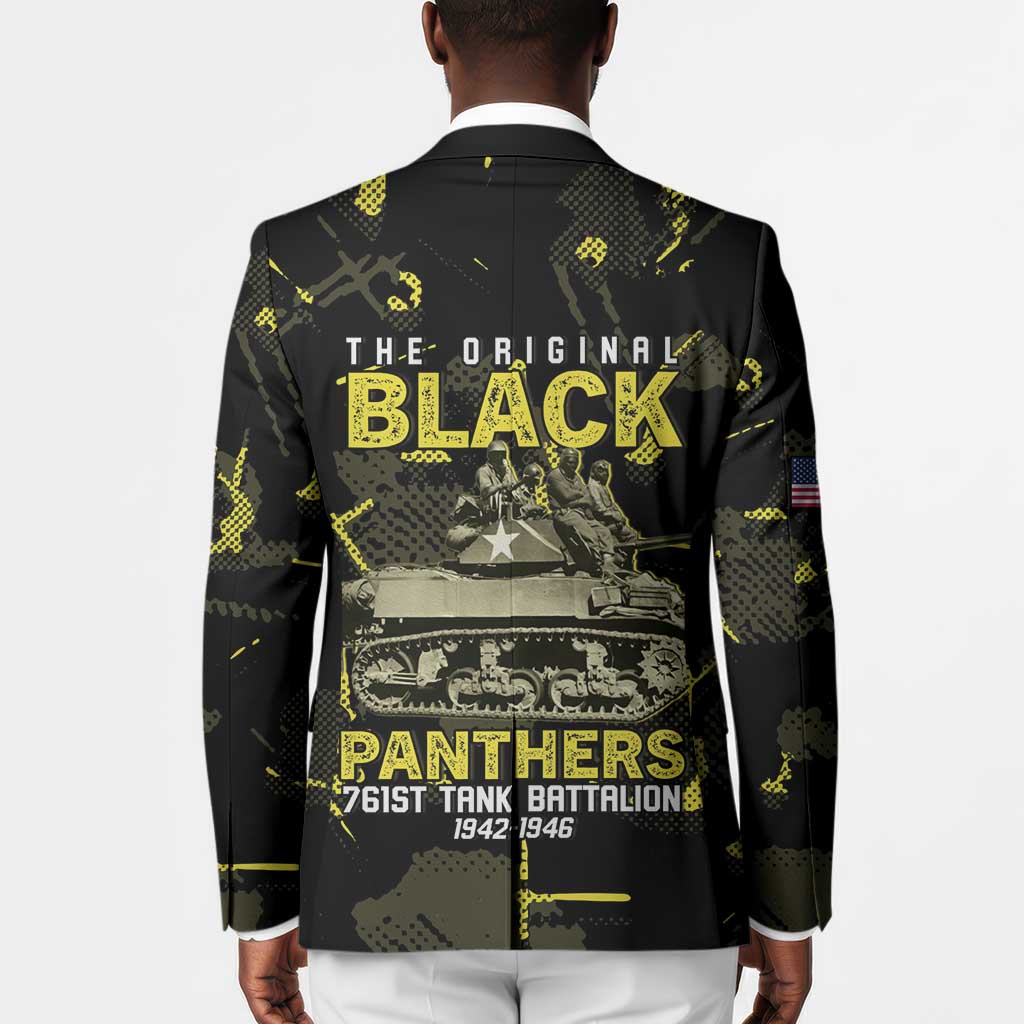 The Original Black Panthers 761st Tank Battalion Blazer African American Heroes - African Pride