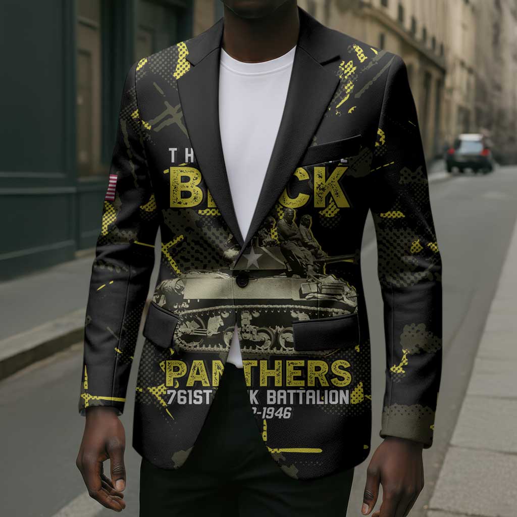 The Original Black Panthers 761st Tank Battalion Blazer African American Heroes - African Pride
