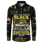 The Original Black Panthers 761st Tank Battalion Button Sweatshirt African American Heroes