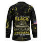 The Original Black Panthers 761st Tank Battalion Hockey Jersey African American Heroes - African Pride