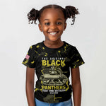 The Original Black Panthers 761st Tank Battalion Kid T shirt African American Heroes - African Pride
