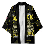The Original Black Panthers 761st Tank Battalion Kimono African American Heroes - African Pride